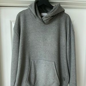 John Elliot Raglan Grey Hoodie size 4/ XL